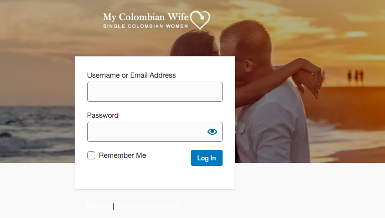MyColombianWife registration